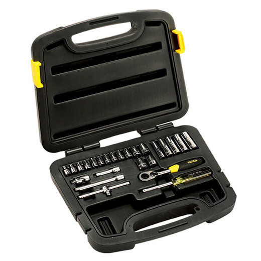 Set de llave de llave de manga de trineo de la herramienta de reparación de autos Stanley 3546 piezas Conjunto de reparación de automóviles 94-691-22 Conjunto de métrica de 35 piezas 94-691-22