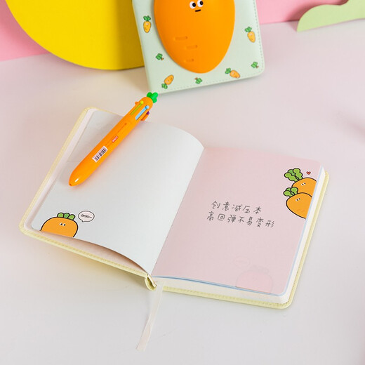 YiZHENG (YiZHENG) Decompression laptop student super cute cute girl heart creative cartoon handbook Internet celebrity girl notepad high-looking children's prize gift YZ6187 Bear Decompression laptop