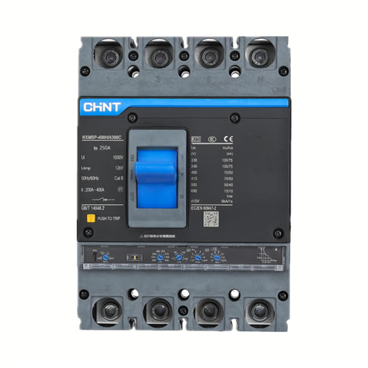 Disjoncteur à boîtier moulé Chint 3PNXMS-160A250A400A630A1000A1250A1600NXMS-1 NX NXMS-630H/3300630A
