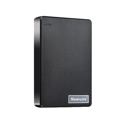 Newman (Newsmy) 1TB mobile hard drive mechanism, dual disk backup, Qingfeng Plus series, USB3.0 2.5 inches, elegant black, mass storage, mobile phone connection, plaid design