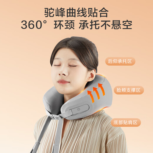 Made in Tokyo, U-shaped cervical spine massager pillow, neck pillow, shoulder and neck massager, neck massager, cervical spine massager, massage pillow, travel birthday gift for women, New Year's gift for men