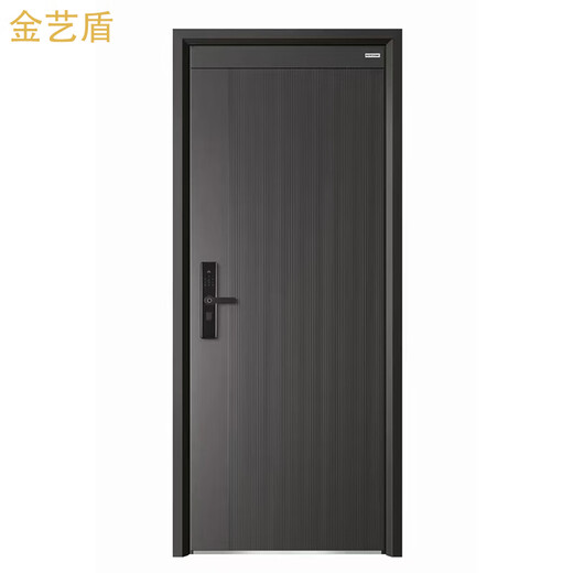 金艺盾门业（T08梦幻)甲级精雕镁合金入户门暗合页工艺支持私人订制 T08梦幻子母门