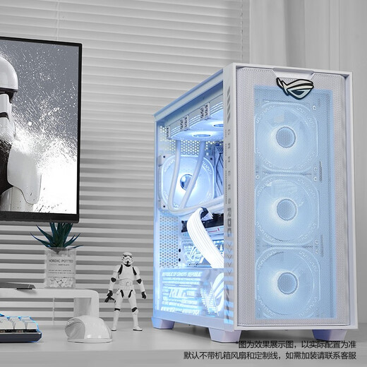 ASUS family Intel i7 high-end independent graphics card RTX5060/5070Ti/5080 graphics card designer gaming desktop assembly computer host complete machine DIY assembly machine i7 14700KF + ASUS 4070TiSuper single host (excluding monitor)