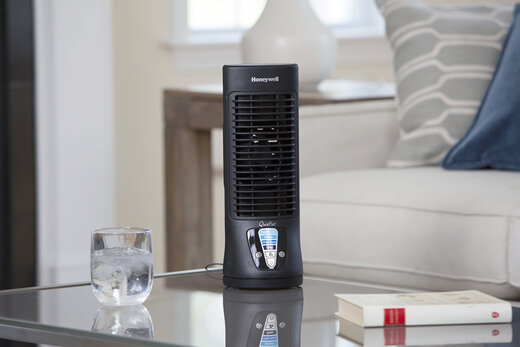 
HONEYWELL HTF210B QuietSet Personal Table Fan Black