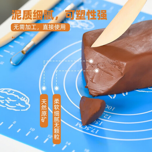 Lezhe Children's Toys DIY Handmade Materials Free-Based Soft Clay Ceramic Clay Ceramic Tools Special Non-toxic for Primary School Students