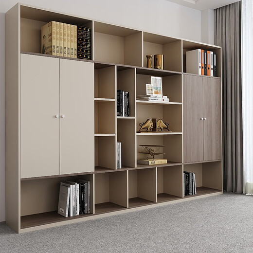 Shuxuan (SHUXUAN) boss desk office desk simple modern executive desk president desk manager desk office furniture office desk and chair combination 1.8 meters boss desk + side cabinet