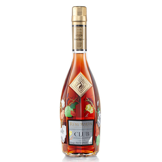人头马（Remy Martin）洋酒 CLUB优质香槟区干邑白兰地 500ml 林子楠限量版 