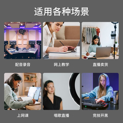 KO-STAR video conferencing omnidirectional microphone wireless connection Bluetooth smart noise reduction microphone audio integrated 360 radio gaming desktop speaker with speaker high-end version - Bluetooth upgraded version Bluetooth connection, 3.5mm interface connection