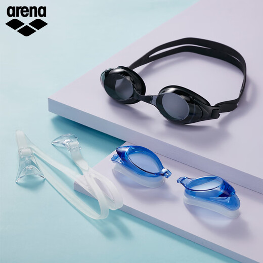 Arena (arena) anti-fog pioneer imported myopia swimming goggles for men and women with different degrees left and right. Professional swimming goggles. Imported anti-fog pioneer black (SMK). Different degrees for both eyes. Remarks. No remarks. Random.
