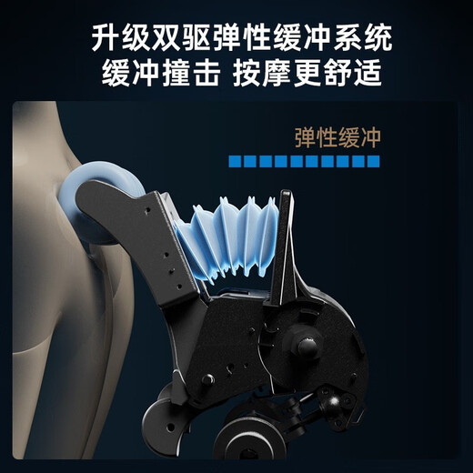 Westinghouse CE certified S610 home smart electric massage chair full body kneading space capsule 2025 top ten massage chair brands rocking chair S620 upgraded version for the elderly Glacier White If you are afraid of pain in massage, choose it