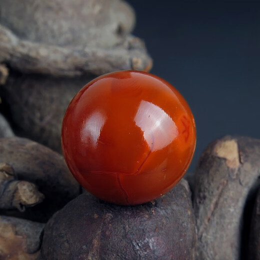 Changcai Clearance Fashion Temperament Southern Red Agate Beads Sichuan Liangshan Jiukou Southern Red Top Beads Single Beads Southern Red Beads 6