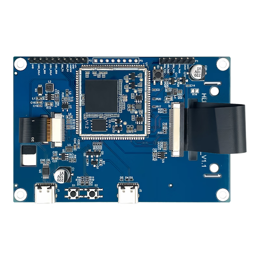 Hi-Link/Hailingke Face Recognition Module TX510 3D Binocular Camera Human Body Infrared Liveness Detection Intelligent Security Monitoring Test Kit (with 2.8-inch screen/non-WiFi version)