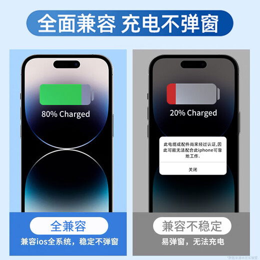 KOOLIFE is suitable for Apple data cable fast charging cable PD27W/20W mobile phone charging cable 2 meters long type-c to lightning universal iPhone14ProMax/13/12/xs