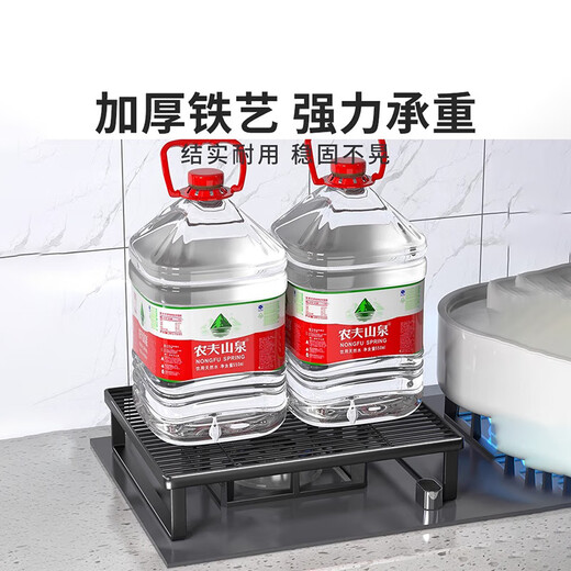 All are induction cooker brackets, gas stove cover covers, home kitchen storage racks, stove benches, gas stove brackets, black large standard model