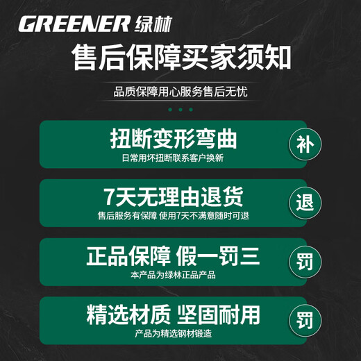 GREENER double-headed open-end wrench dual-purpose plastic-coated small wrench, fork socket tool set board fork 8-10 dead wrench, plastic-coated handle 8X10mm