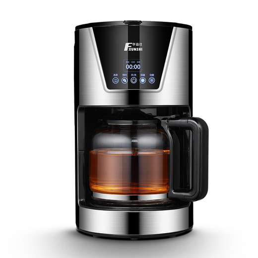 Huaxunshi Micro Pressure Tea Maker High-end Touch Screen Fully Automatic Black Tea Maker Steam Tea Maker Multifunctional Health Pot Large Capacity 1.5L Stainless Steel Body Standard Version 304 Stainless Steel Filter