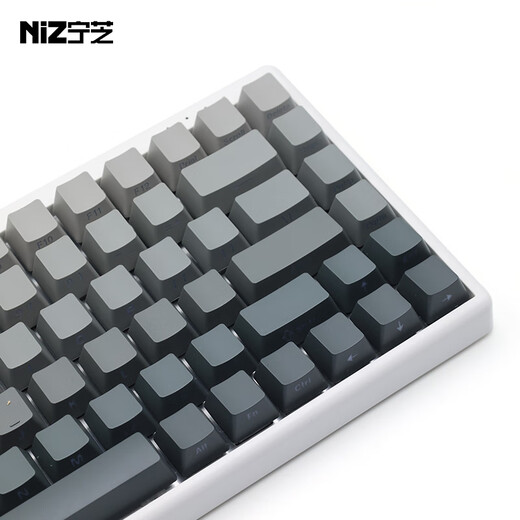 Ningzhi (NIZ) PLUM mini84v6 electrostatic capacitive keyboard, event-level e-sports 8000HZ low-latency FPS gaming keyboard 84v6pro e-sports version gradient black keycaps 35g