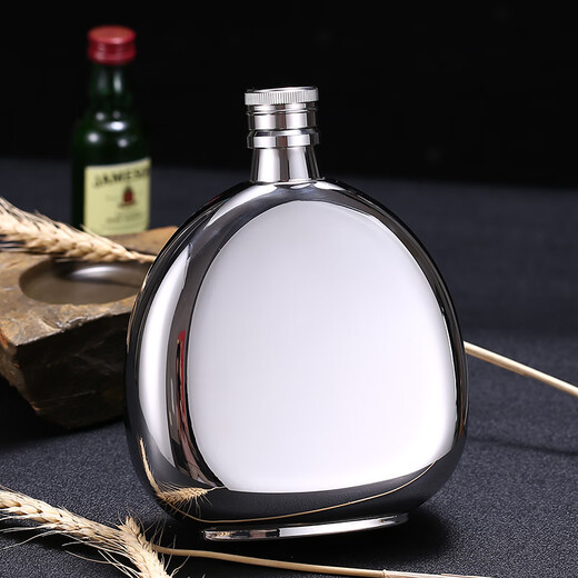 Maduro304 Stainless Steel Large Wine Bottle Outdoor Carry Convenient Kettle Large Capacity Wine Bottle 17 ounces 1 Jin Jin is equal to 0.5 kilograms with engraving customization
