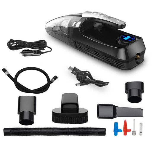Jumu wireless car air pump vacuum cleaner multifunctional four-in-one car tire electric air pump