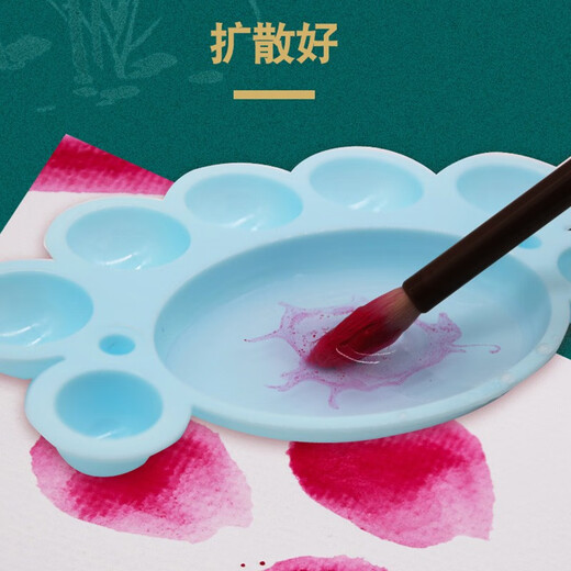 马利国画颜料套装24色36色 12ML单支水墨工笔画中国画颜料入门初学工具套装 687-熟褐 12ml国画颜料