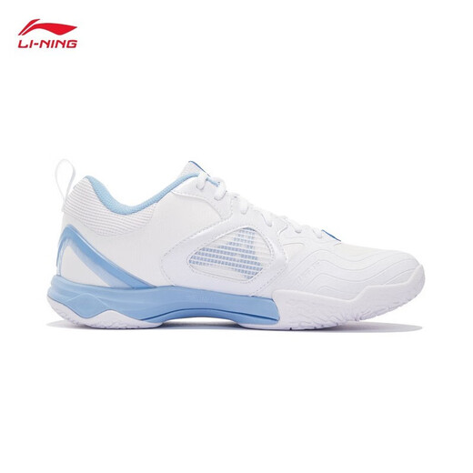 Li Ning (LI-NING) new badminton shoes Blade MAX Chameleon Almighty King wear-resistant shock-absorbing anti-slip training sports shoes for men and women Unisex Chameleon 6LITE White 012-1 42 (265mm)