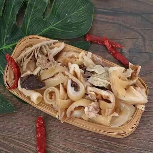 Authentic Liver-Free Beef Offal Wholesale Beef Offal Fresh Deli Complete Meat Hot Pot Ingredients Package Premium Beef Offal 4Jin Jin Equivalent to 0.5kg Pack