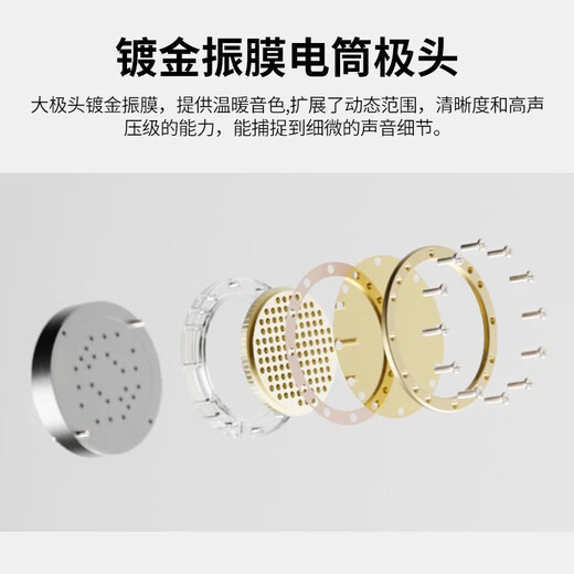 RODE NT1 5TH large diaphragm vocal condenser microphone professional home live broadcast karaoke microphone recording studio internet celebrity anchor computer dubbing recording microphone NT1 5TH condenser microphone (silver model) + DS2 desktop stand