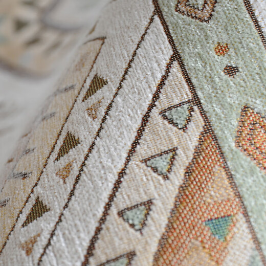 Zhonghong European and American carpet living room bedroom bedside coffee table American plaid personalized weaving machine washable home large area light luxury modern plaid 200*250CM