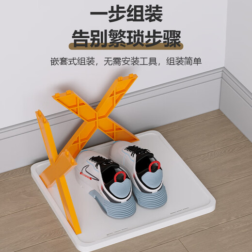 Nanye simple shoe rack, small storage shoe rack at the door, multi-layer dormitory household shoe cabinet, vertical shoe cabinet XZXJ-10