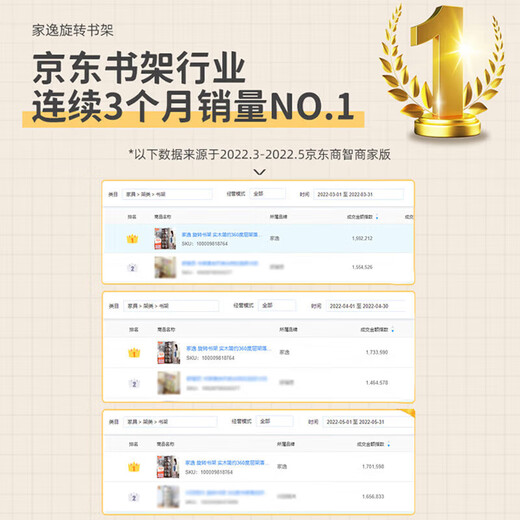 Jiayi all solid wood rotating bookshelf 360 degree bookcase living room vertical bookshelf floor-standing integrated wall storage rack including installation