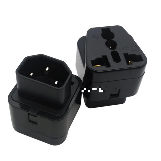 PDU-Konvertierungsstecker USV C13 auf Lochbuchse Server IEC320-C14-Stecker auf selbstverdrahtenden C13-Briefkopf nach nationalem Standard 1 Stück