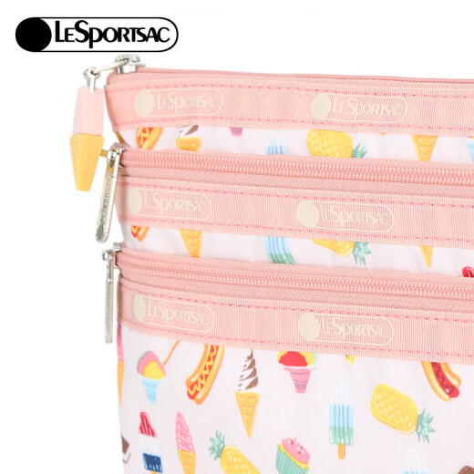 [Off the shelf] LeSportsac Fun Print Cosmetic Bag Small Bag 7158 Summer Dessert