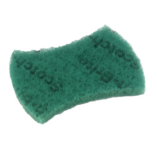 3M Scotch kitchen scouring pads, hotel catering industry dishwashing cloths, pot cleaning cloths, household cleaning rags 6105 small size * 5 pack (iron pots and dishes)