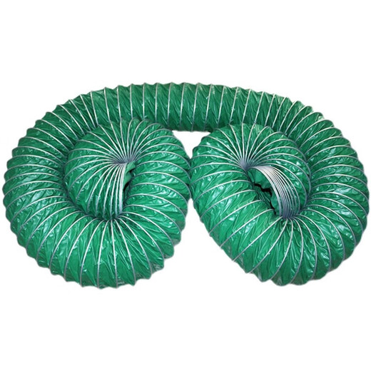 Yuxiang customized three-proof cloth ventilation pipe flame retardant and high temperature resistant canvas pipe exhaust smoke exhaust dust removal telescopic hose with steel wire ventilation pipe diameter 80 mm long 8 meters