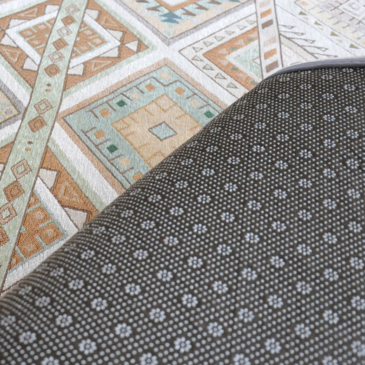 Zhonghong European and American carpet living room bedroom bedside coffee table American plaid personalized weaving machine washable home large area light luxury modern plaid 200*250CM