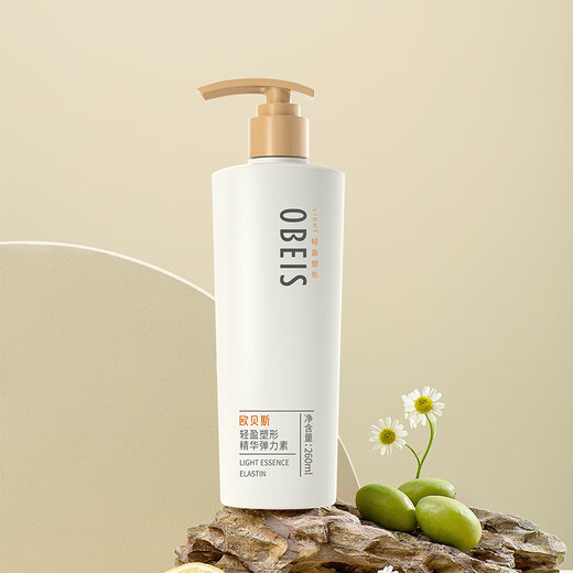 Obeis Essence Elastin Hair Care Styling Leave-in Volumizing Airy Women's Curly Hair Protector Anti-frizz and Fluffy Lightweight Shaping-Elastin 260ml