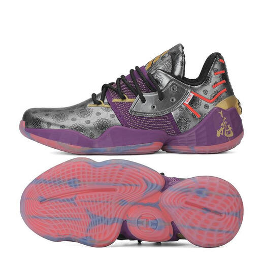 阿迪达斯（adidas）篮球鞋男鞋2025夏季新款Dame 8利拉德8代耐磨透气缓震运动休闲鞋 FW3884 张飞/哈登4 43 (265mm)