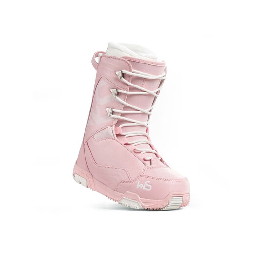 WS snowboards ski boots, snowboard lace-up snow shoes, novice advanced snowboard shoes for women, flat carved all-purpose ski boots to keep warm, 2211 ski boots, size 35