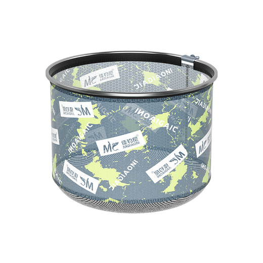 JIADIAONI fishing net head, anti-scratch, fine-eye aluminum alloy net head, net bag, fishing net, light fishing gear accessories, ultra-light integrated net head 30 3Jin Jin is equal to about 0.5 kg, fine mesh, upgraded and thickened