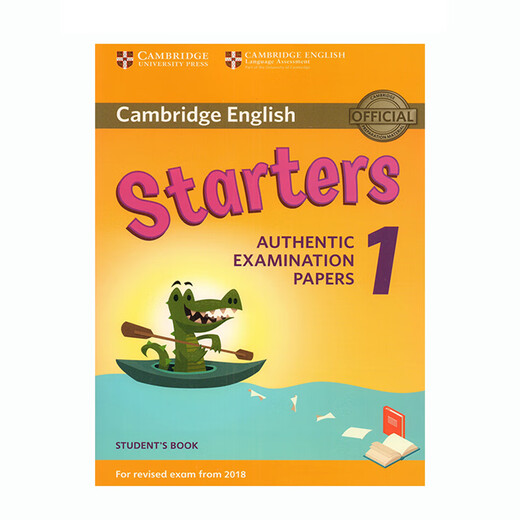 新版剑桥少儿英语 YLE考试全真试题 一级考试真题集 Cambridge English A1 Starters 1?[平装]