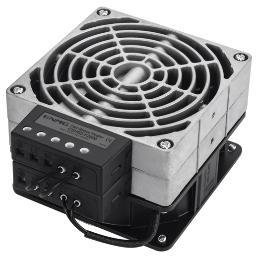 Enjue cabinet dehumidification fan heater CSH8 distribution cabinet air conditioner 220V aluminum alloy constant temperature heating 150W200W400W800W 600W AC220C with fan