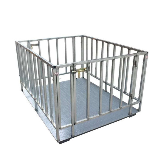 Floor scale 1-3 tons for weighing pigs and cattle, small floor scale 1-2 tons, industrial small floor scale electronic scale, size 0.75m*1.5m0~3 tons with fence, customized