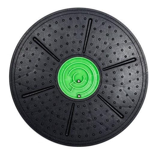 BNWTydhw round balance board fitness equipment adult coordination balance exercise yoga balance plate sensory rehabilitation training device track black and green