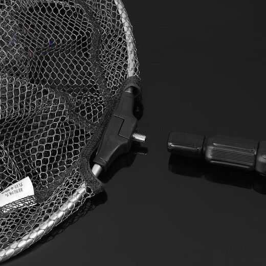 Guangwei (GW) aluminum alloy copy net shrinkable super hard folding competitive fishing gear fishing supplies 2.5M (net head color shipped randomly)