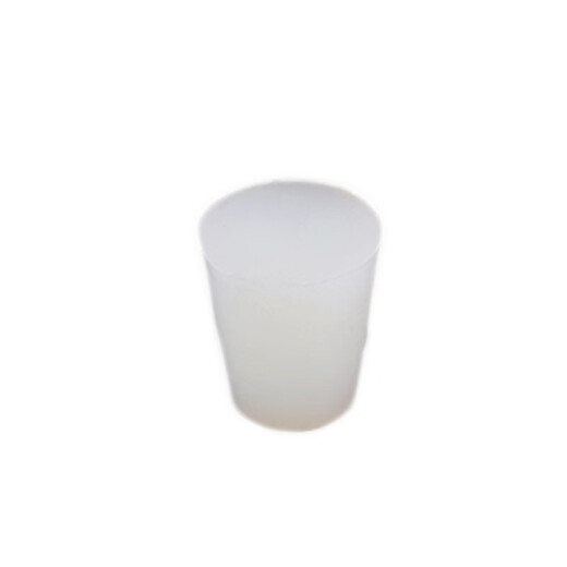 Yongxiao en forma de agujero de silicona enchufe sellado botella de vidrio enchufe tapón tapón enchufe tapón enchufe enchufe tubo de agua enchufe achanamiento de orificio cónico 723 orificio único 8 mm