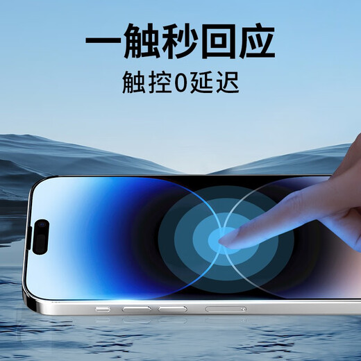 DEFENSE Apple 14 Protection Series HD Unbounded Tempered Film Upgraded Dust Filter Single-chip iPhone 14 Single-chip