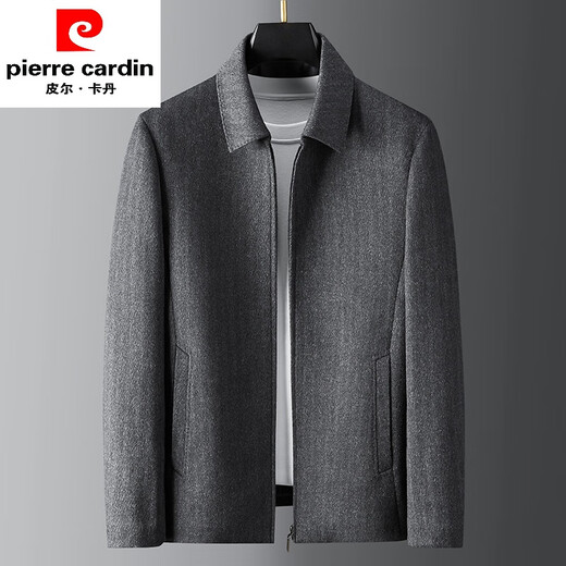 Pierre Cardin 2024 Veste en laine de laine de laine pour hommes et hiver