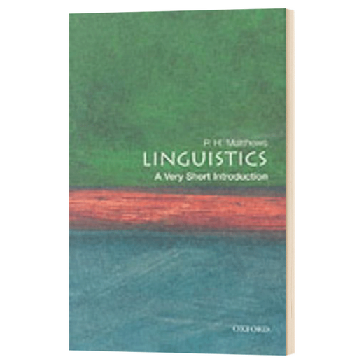 华研原版 牛津通识读本 语言学 英文原版 Linguistics A Very Short Introduction 英文版进口原版英语书籍 OUP Oxford