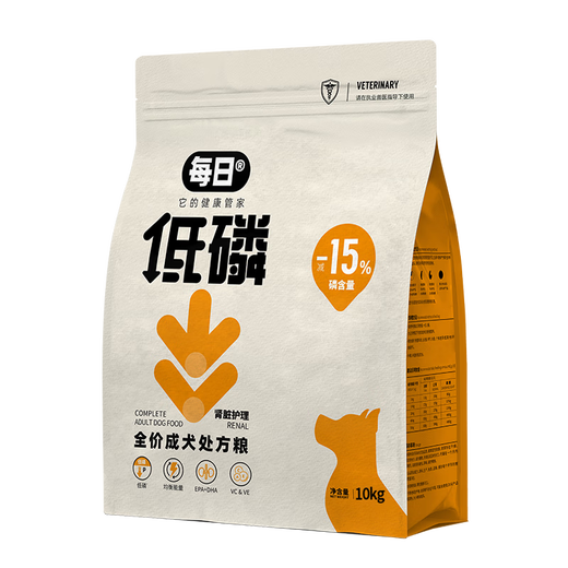 Daily low phosphorus and low salt adult dog special dog food for urinary protection freeze-dried prescription food for kidney disease full price food 10kg