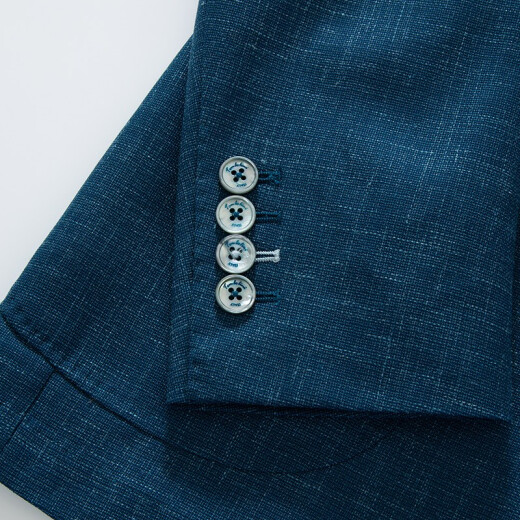 
Dongbolini 23 new casual single western jacket men's blue-green wool-melon spring thin suit blue-green 48